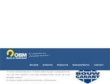 Tablet Screenshot of obm-bv.nl